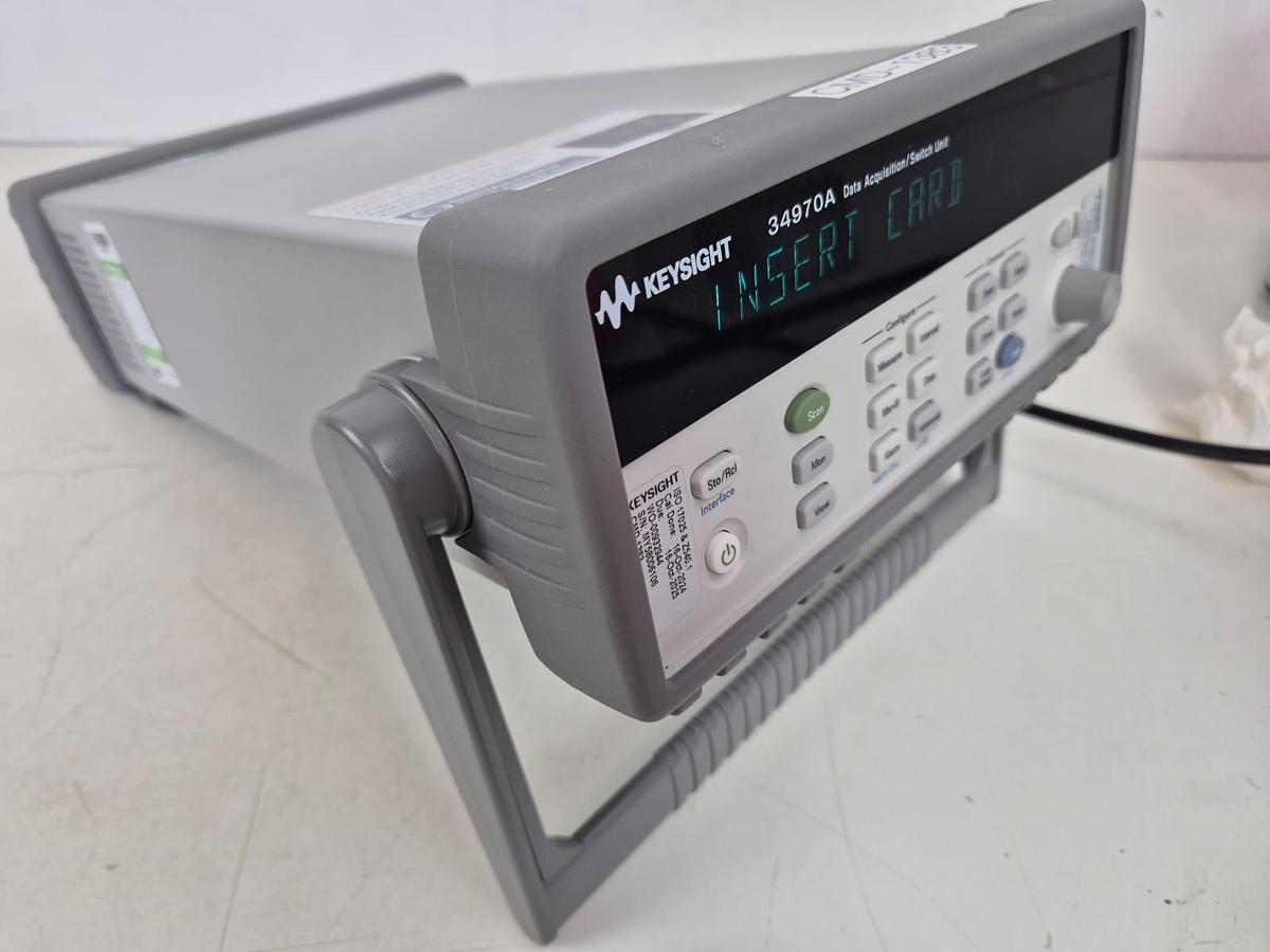 Used Agilent 34970a Data Loger Switch Unit
