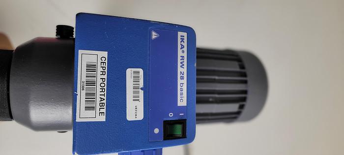 Used IKA RW 28 B S2 Overhead Stirrer