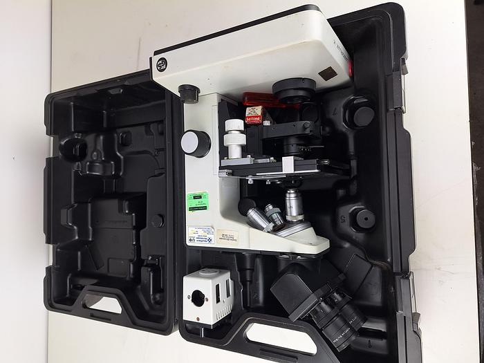 Used Leitz Laborlux K Microscope with carry case
