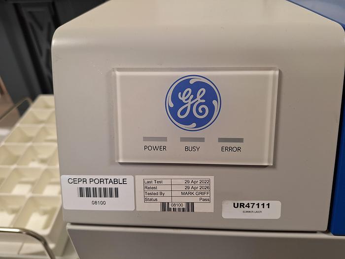 Used GE Healthcare Typhoon FLA 9500 Laser Scanner