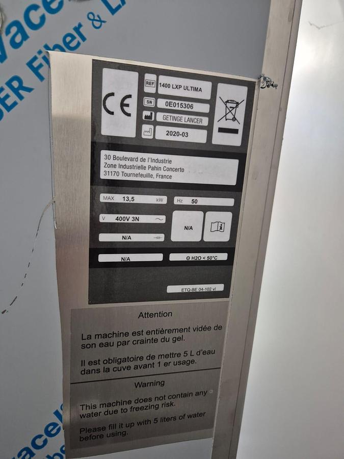 Used Lancer 1400 LXP Ultima Laboratory Washer