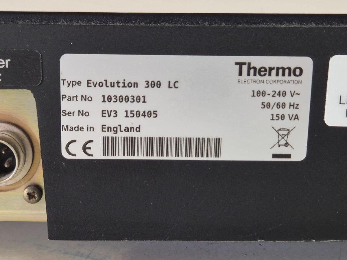 Used Thermo Scientific Evolution 300 UV-Visible Spectrometer