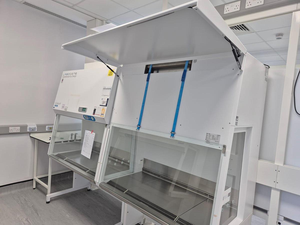 Used Labogene Scanlaf Mars 1500 Class 2 Biological Safety Cabinet