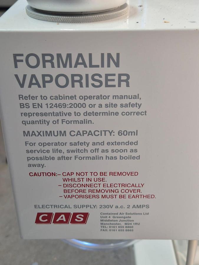 Used CAS Biomat 2 Microbiological Safety Cabinet