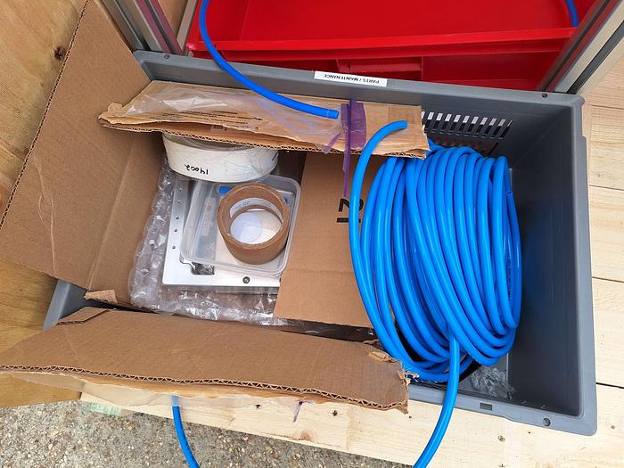 Used Quickpouch Automated Form-Fill Seal Packaging Machine with Videojet Dataflex Printer for Quickpouch Auto loader