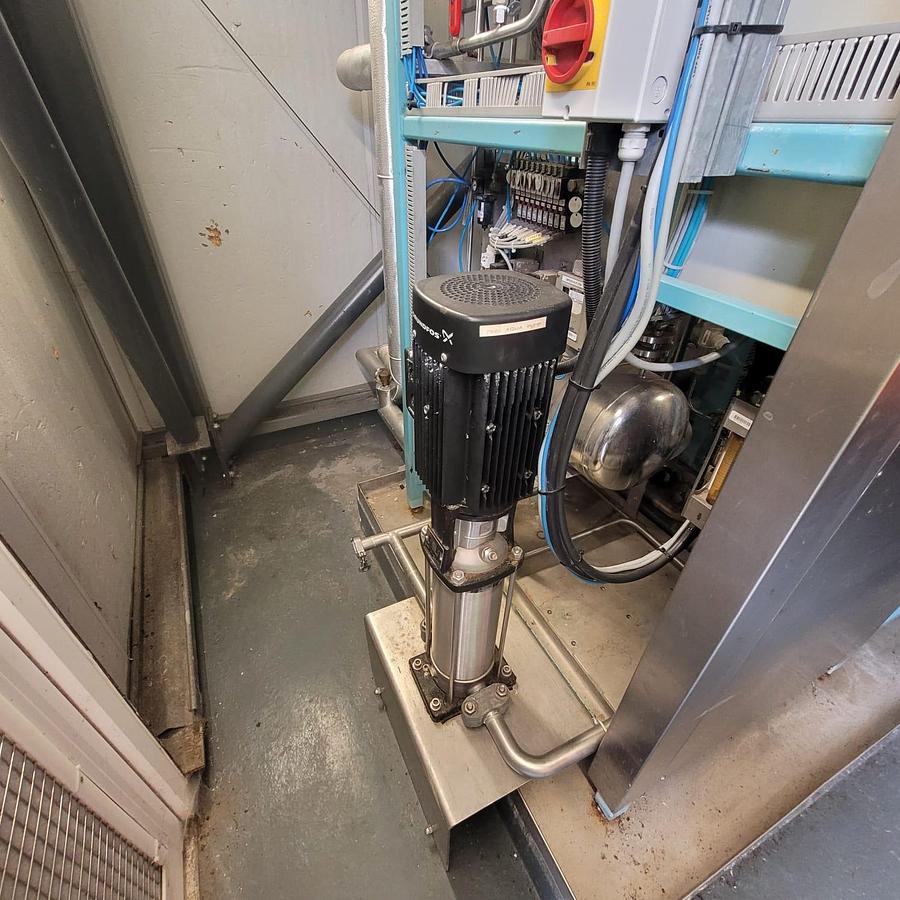 Used WFI generation and storage system