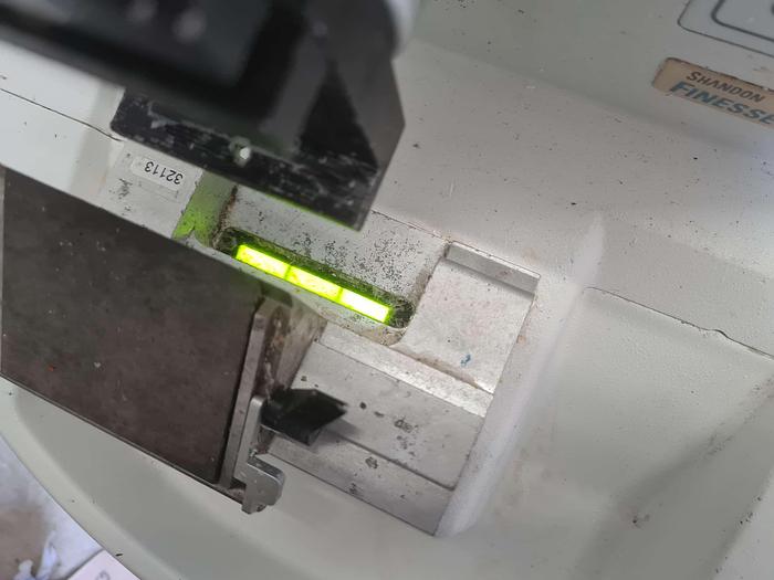 Used Thermo Electron Corporation Shandon Finesse E Microtome