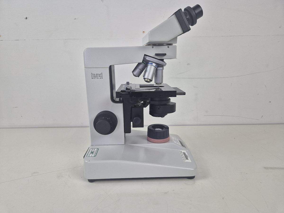 Used Hund Wetzlar H600/12 Microscope 