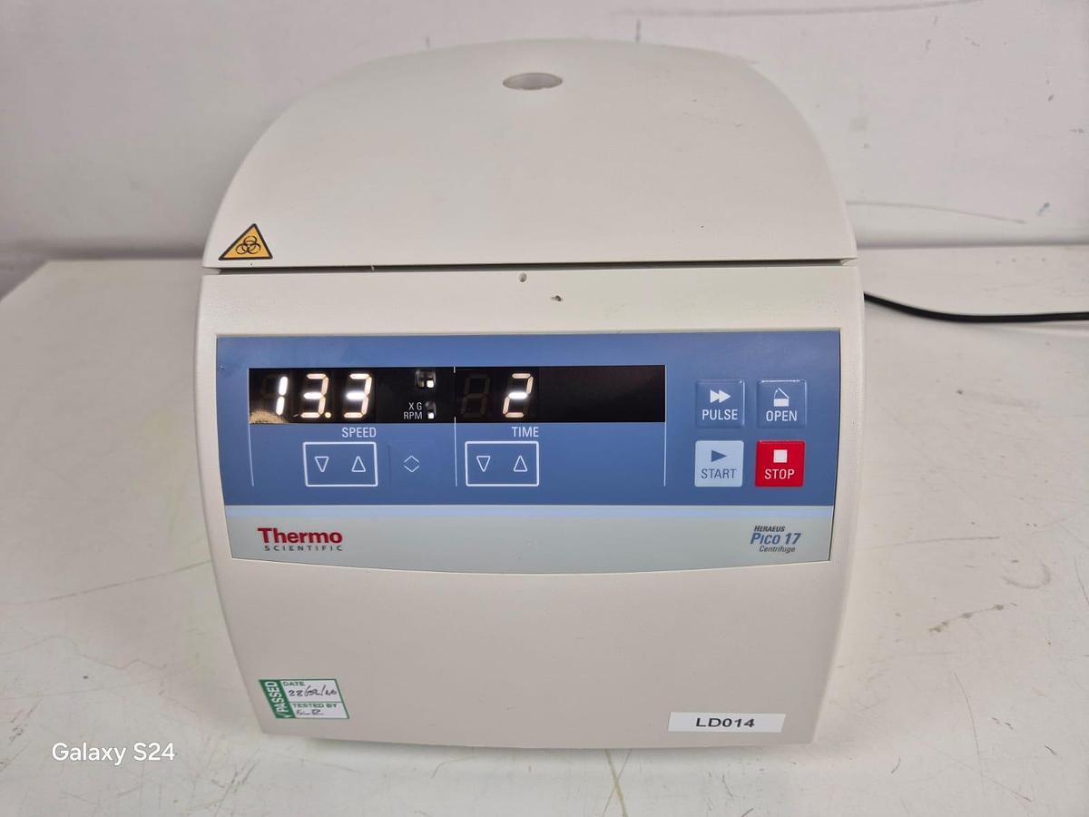 Used Thermo Fisher Heraeus Pico17 Centrifuge