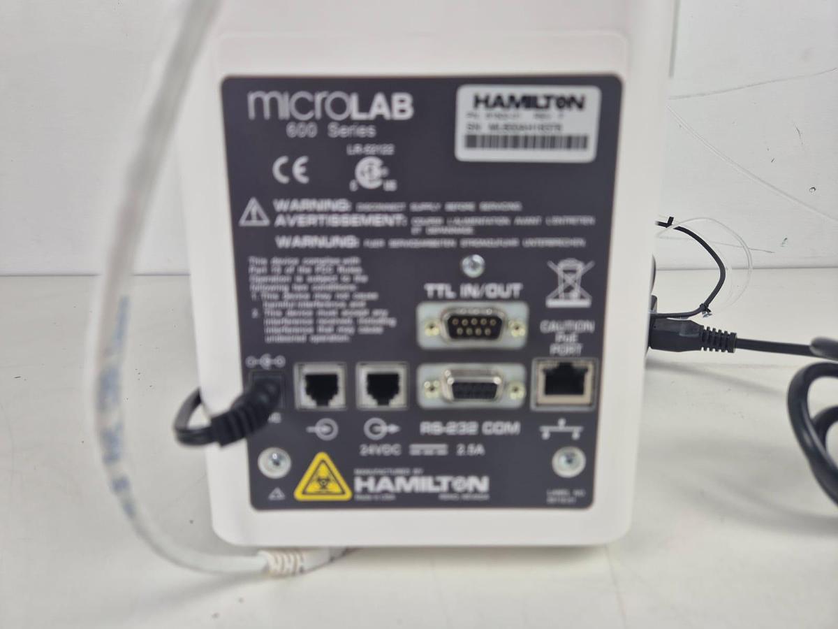 Used Hamilton Microlab 600 Series Dual Syringe Dispenser