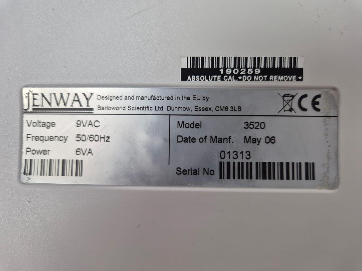 Used Jenway 3520 pH Conductivity Meter