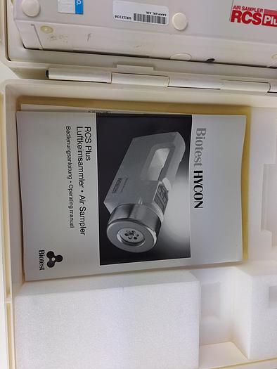 Used Biotest Hycon RCS Air Sample Plus Air Sampler