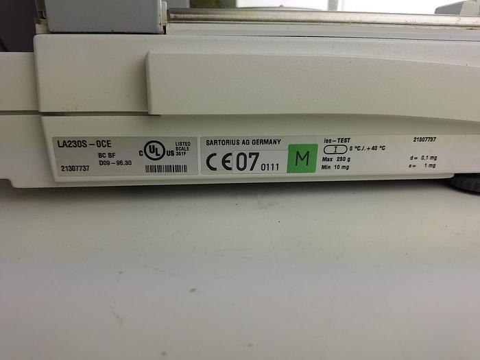 Used Sartorius LA 230 S Balance