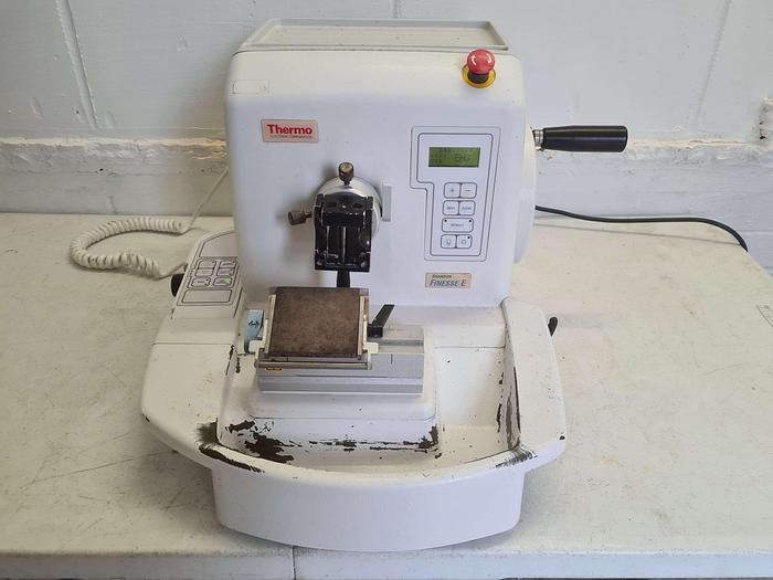 Used Thermo Electron Corporation Shandon Finesse E Microtome