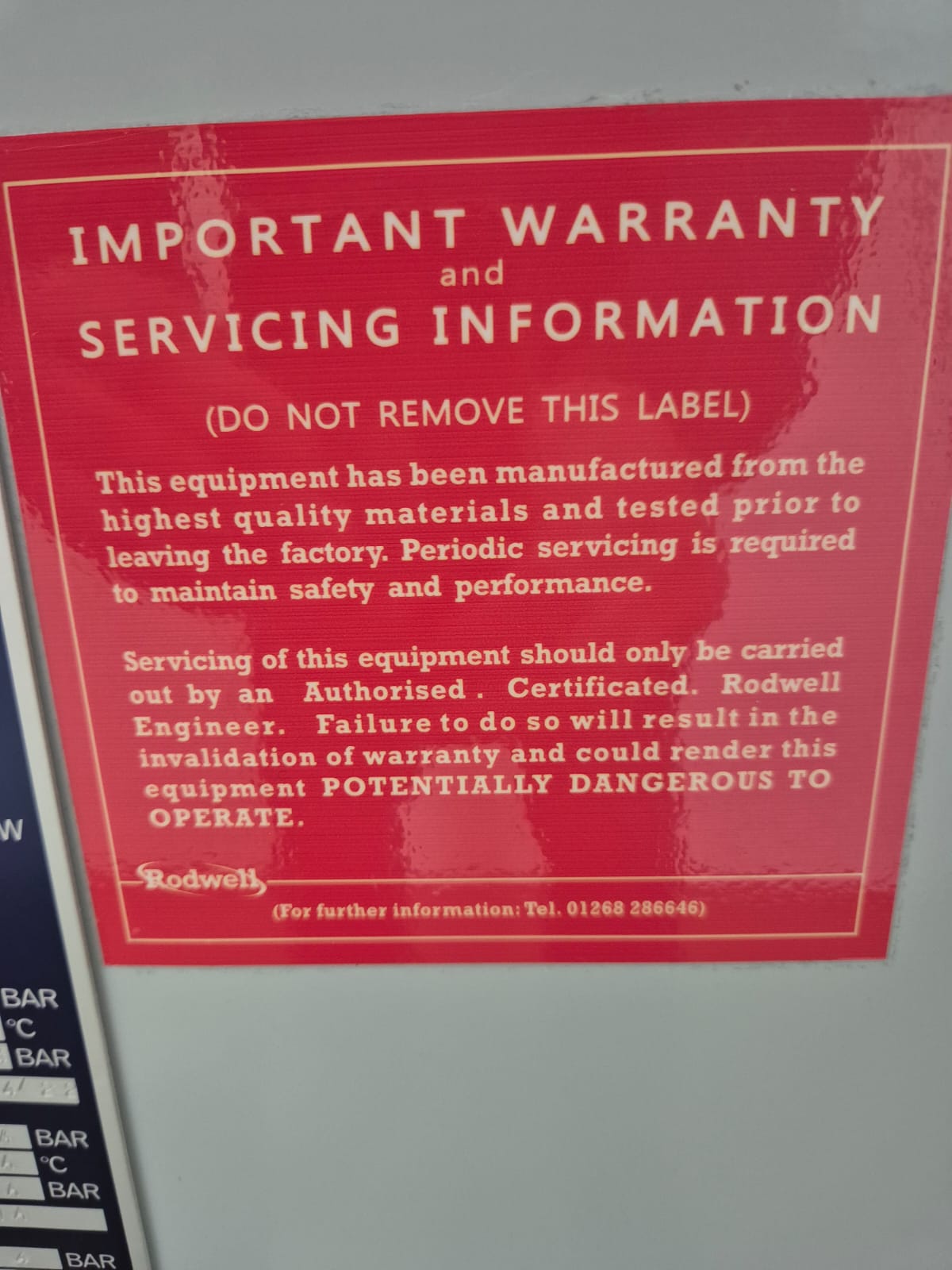 Used Rodwell Ambassador Autoclave