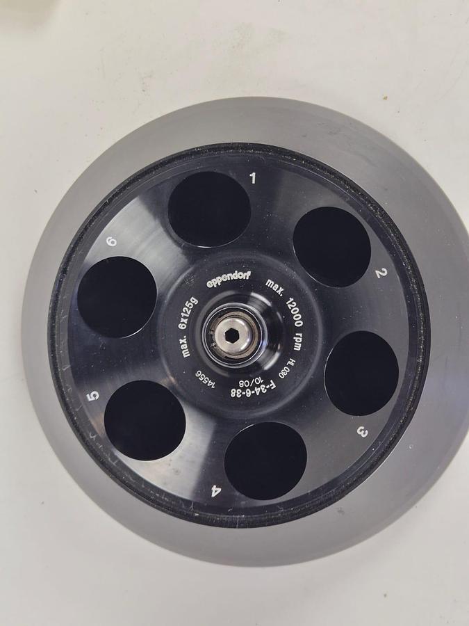 Used Eppendorf Fixed Angle Rotor FA-34-6-38
