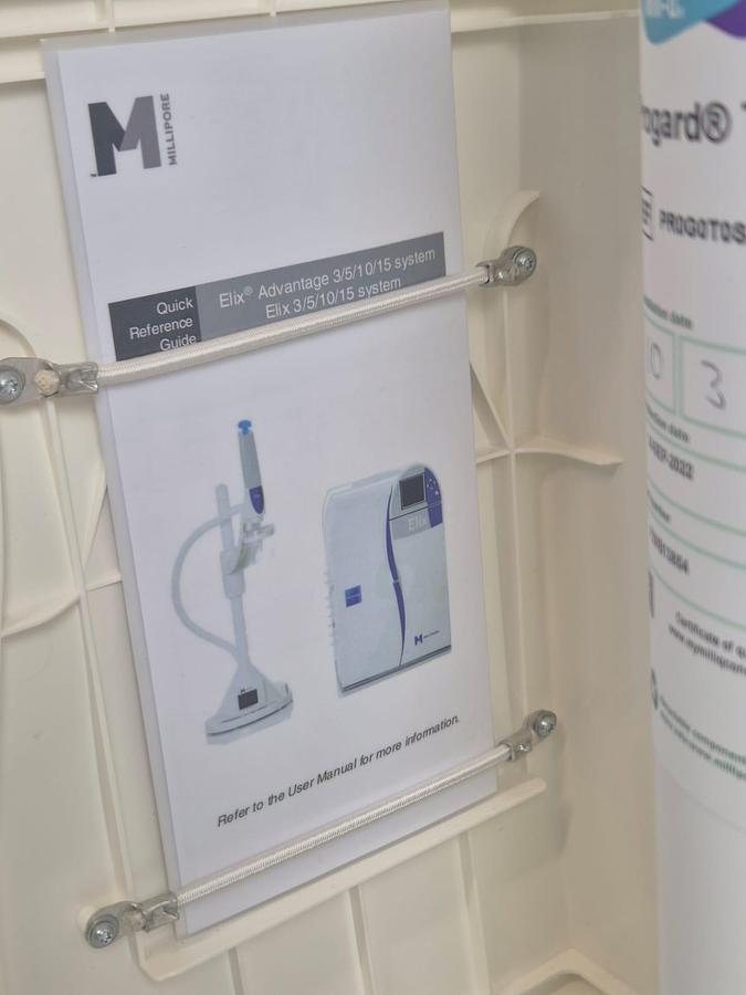 Used Millipore Elix Advantage Water Purification System