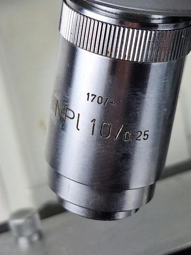 Used Leitz Laborlux K Microscope with carry case