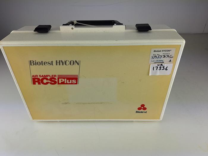 Used Biotest Hycon RCS Air Sample Plus Air Sampler