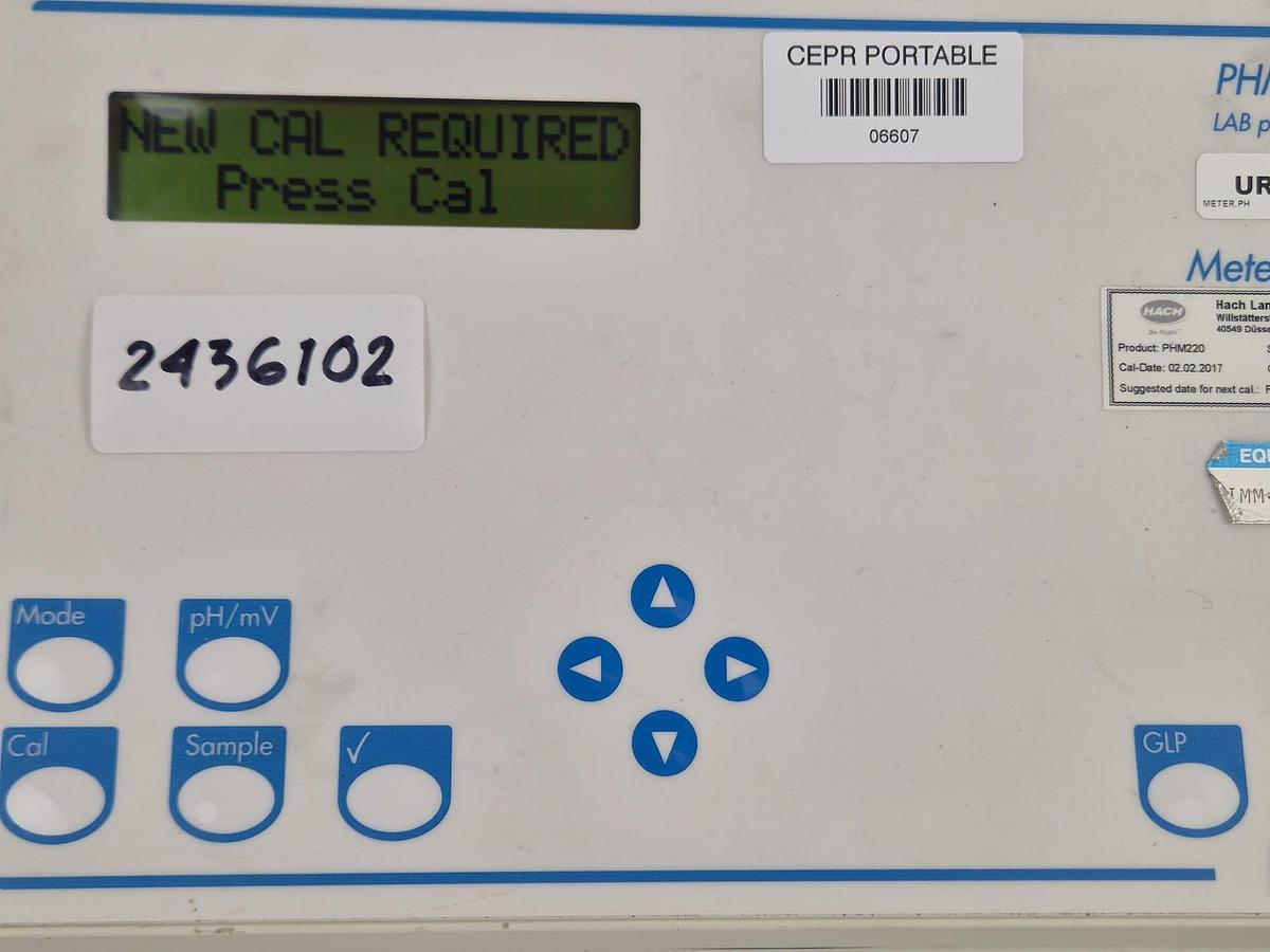 Used Radiometer Analytical MeterLab PHM220 Lab PH Meter