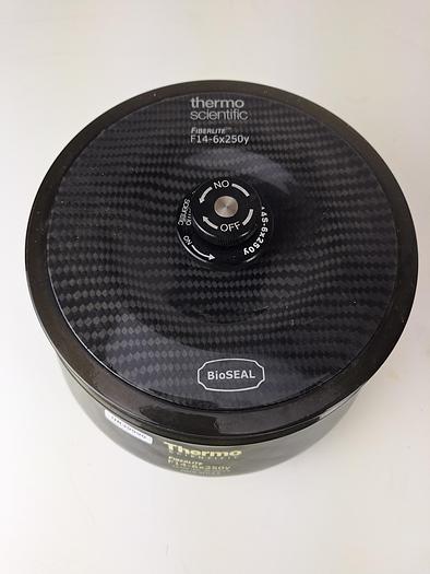 Used Thermo Scientific FiberLite F14-6x250y Centrifuge Rotor
