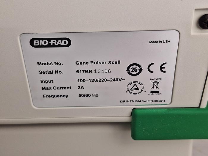 Used Biorad PC Module Gene Pulser Xcell