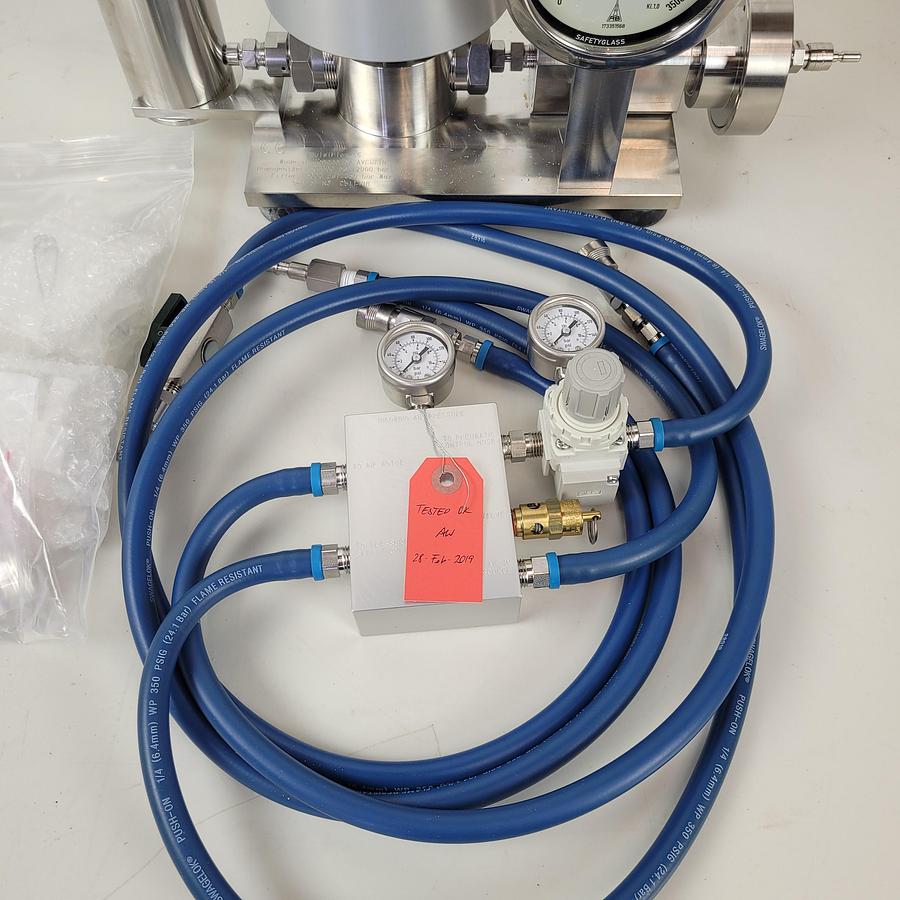 Used Avestin EmulsiFlex-C5 for homogenizer with sealed toolings and spares