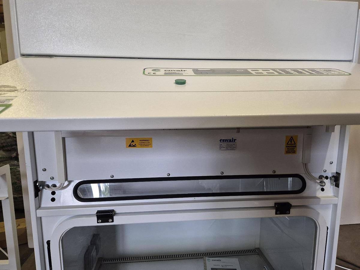 Used Envair Technology B102 Microbiological Safety Cabinet + Stand