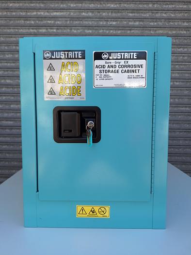 Used Justrite Acid and Corrosive Storage Cabinet