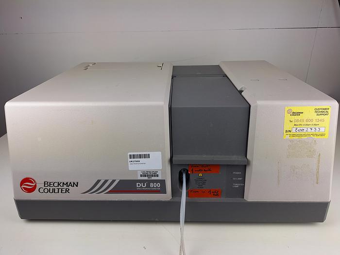 Used Beckman Coulter DU 800 UV-Vis spectrophotometer