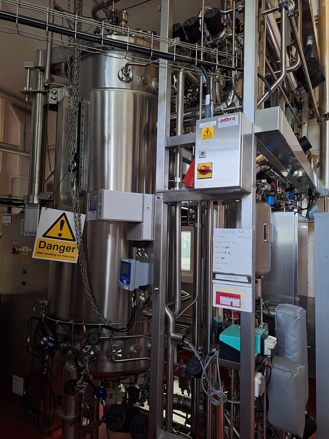 Used Pierre Guerin 1000L Fermenter