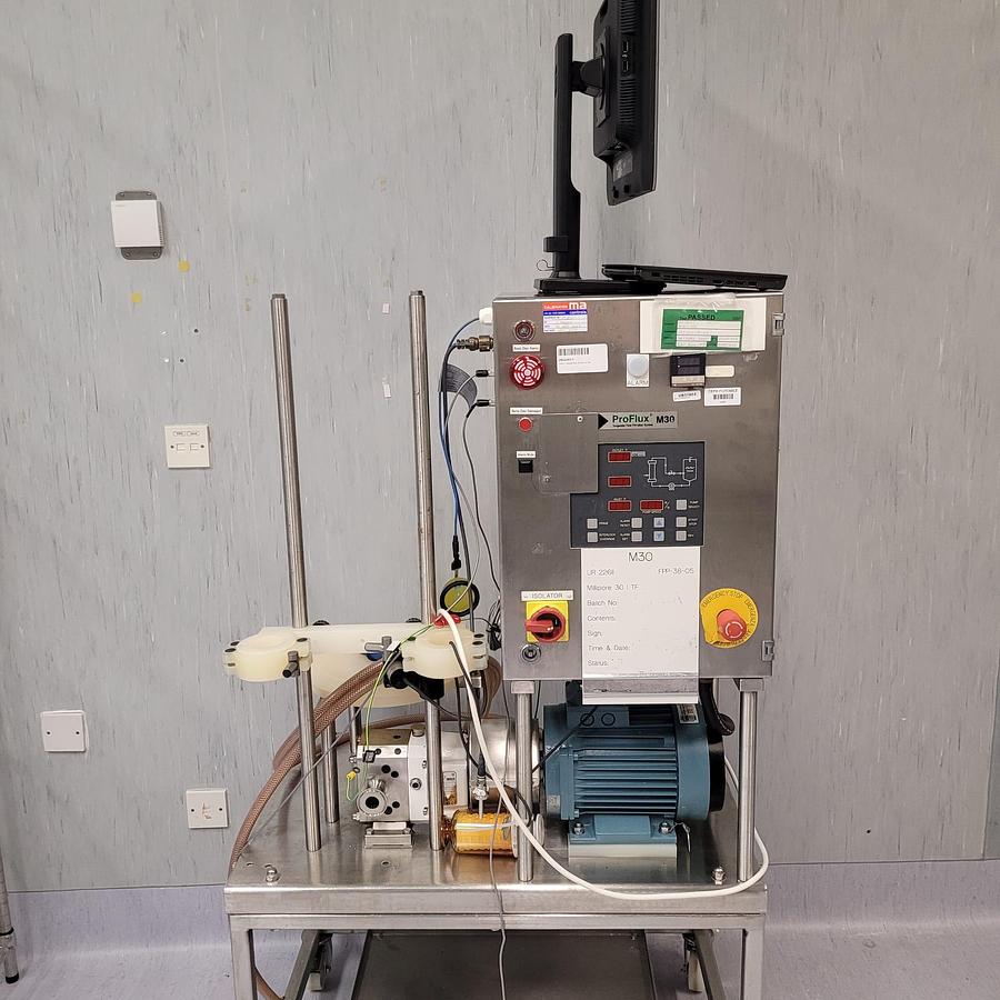 Used Millipore Pro Flux M30 Tangential Flow Filtration System