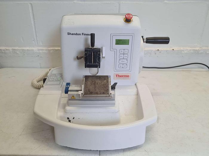 Used Thermo Electron Corporation Shandon Finesse E Microtome