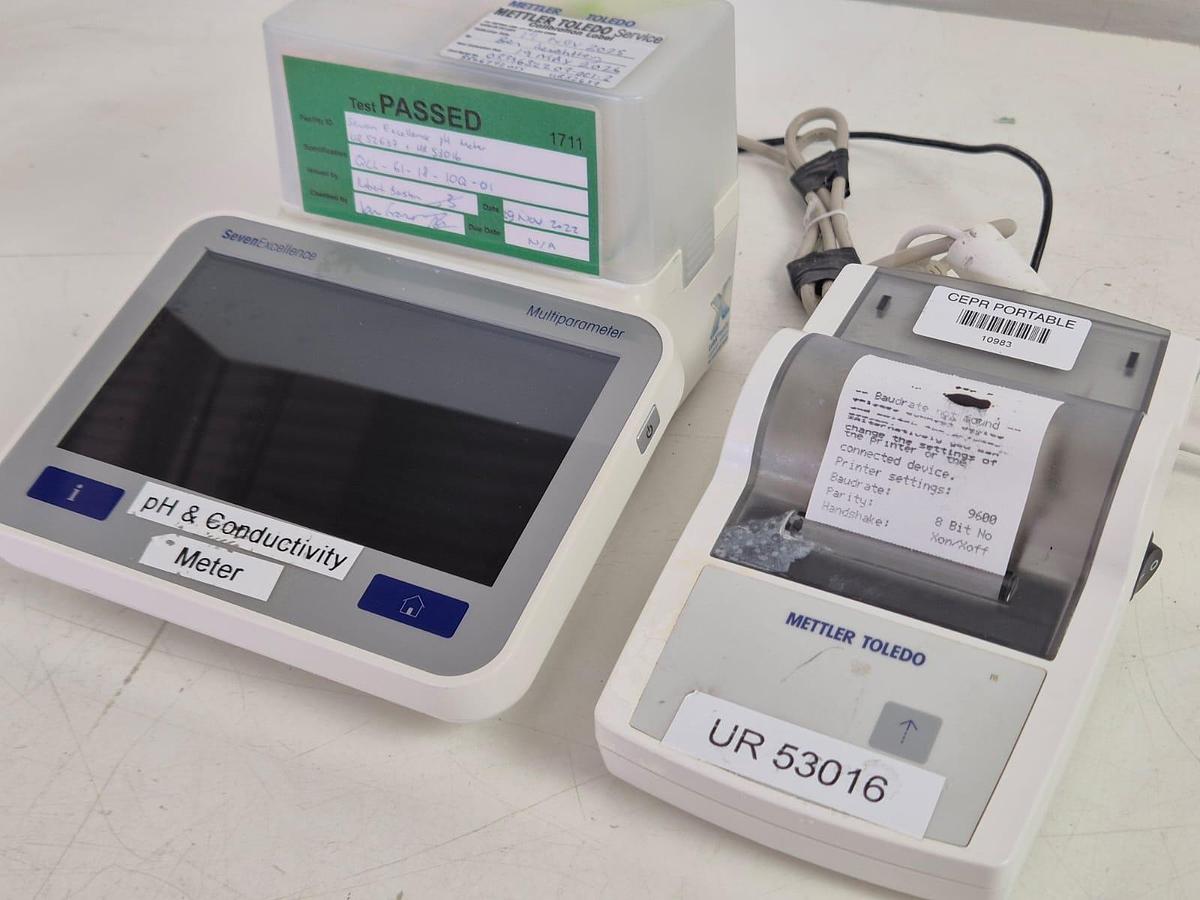Used Mettler Toledo Sevenexcellence + Printer