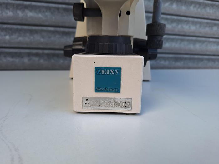 Used Zeiss Axioscope Microscope