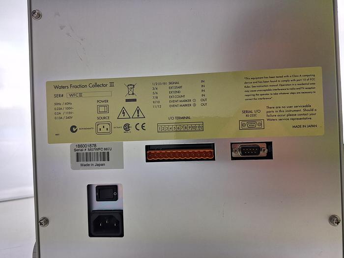 Used Waters Fraction Collector III 