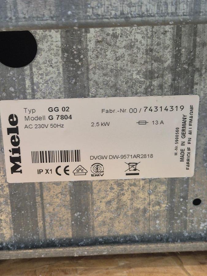 Used Miele Professional G 7804 Laboratory Glassware Washer