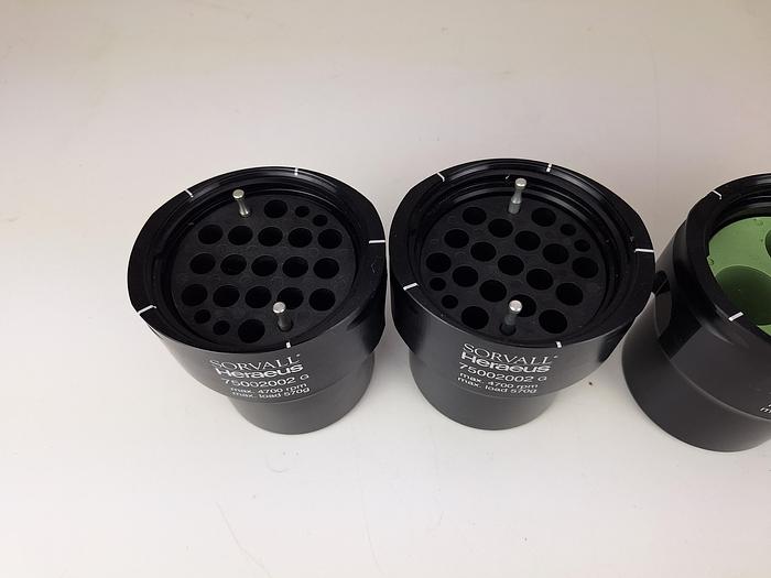 Used Sorvall Heraeus 75002000 Centrifuge Rotor with Buckets