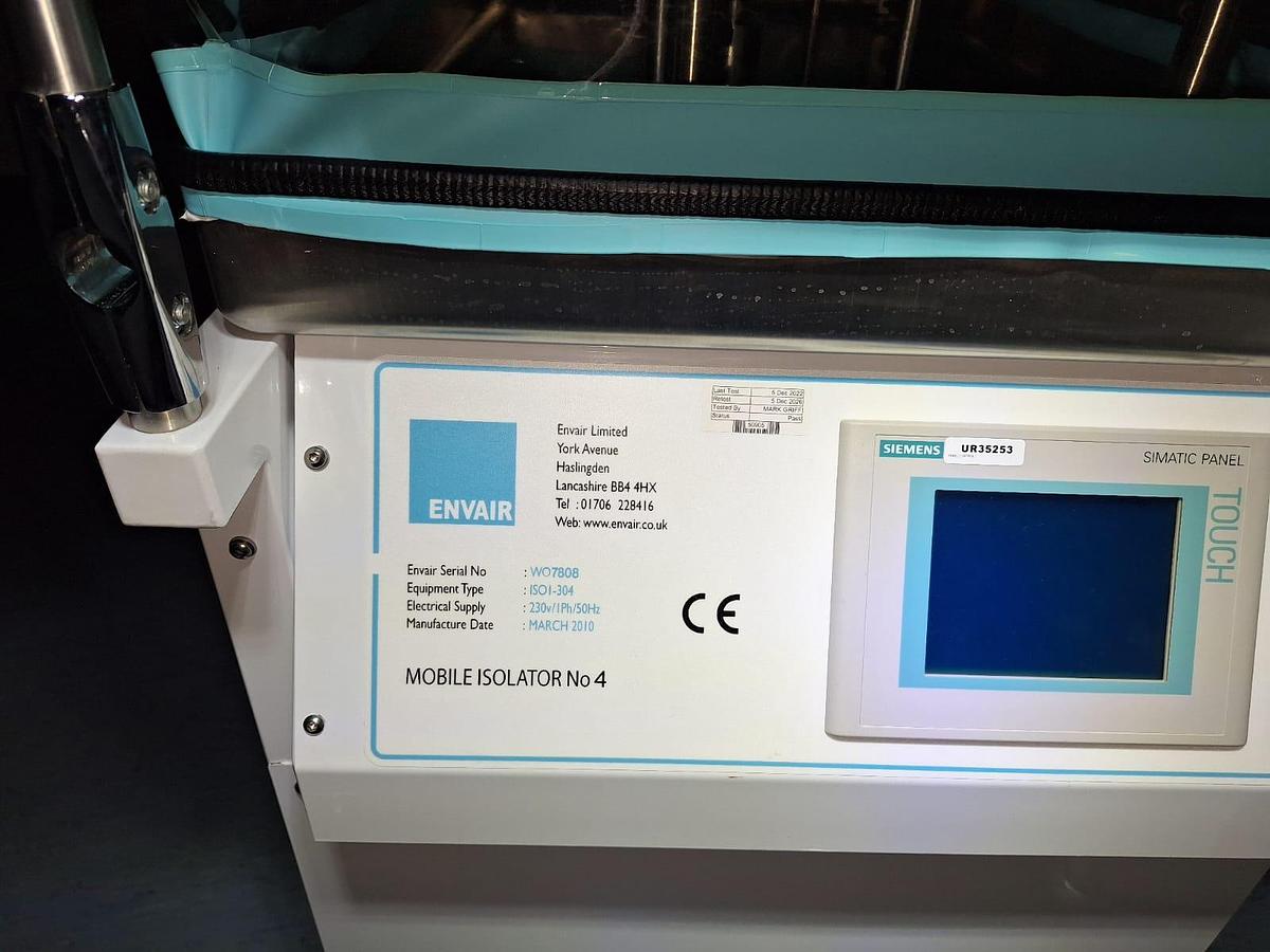 Used Envair ISO1 -304 Mobile Isolator