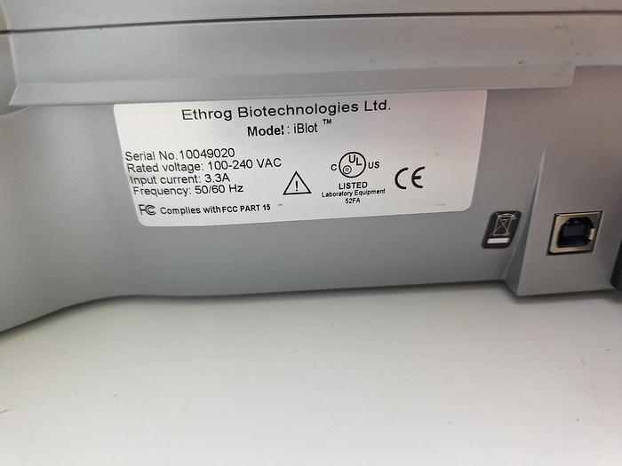 Used Invitrogen iBlot Blot Transfer Device