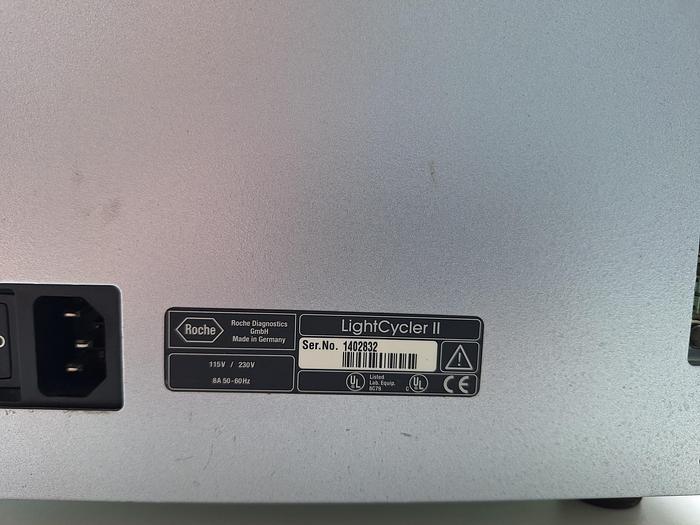 Used Roche LightCycler II Thermal Cycler