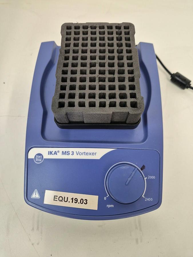 Used IKA MS 3 Vortexer Mixer