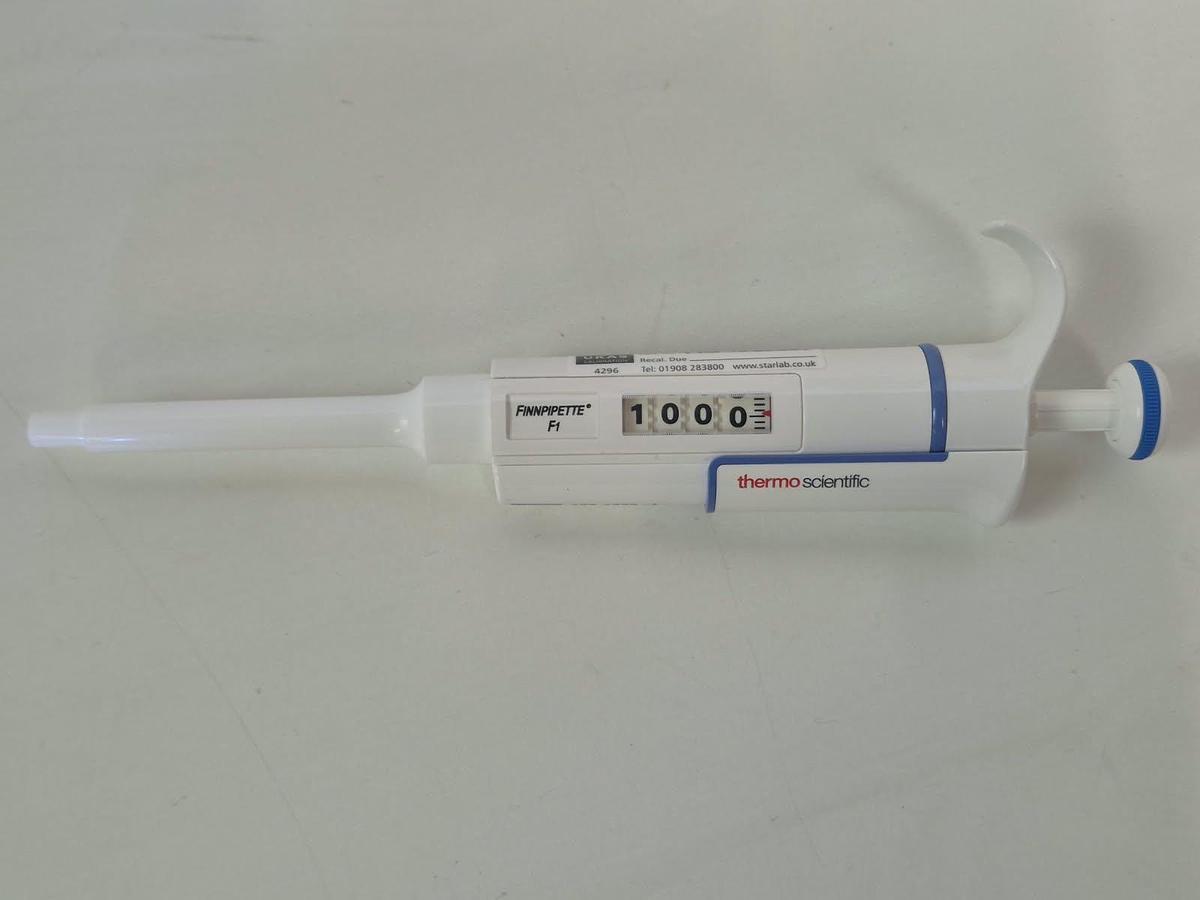 Used Finnpipette F 6 position pipett stand