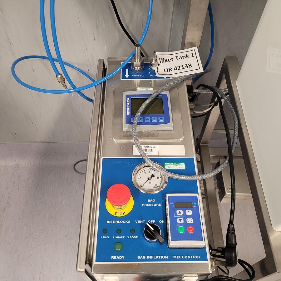 Used Pall Allegro 50 L Standard Mixer and Weigh Platform