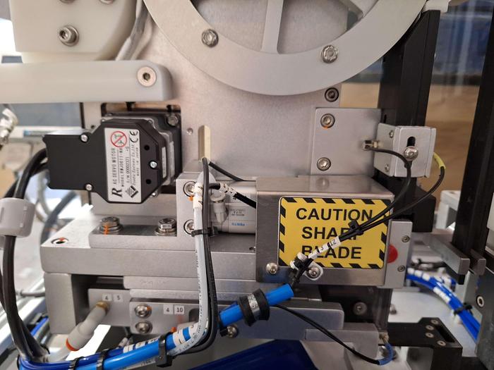 Used Quickpouch Automated Form-Fill Seal Packaging Machine with Videojet Dataflex Printer for Quickpouch Auto loader