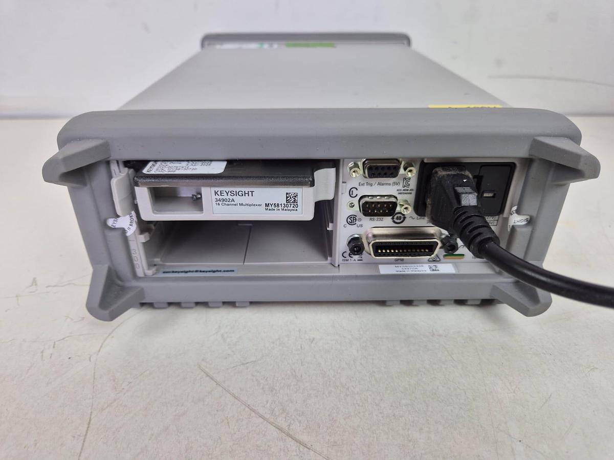 Used Agilent 34970a Data Loger Switch Unit