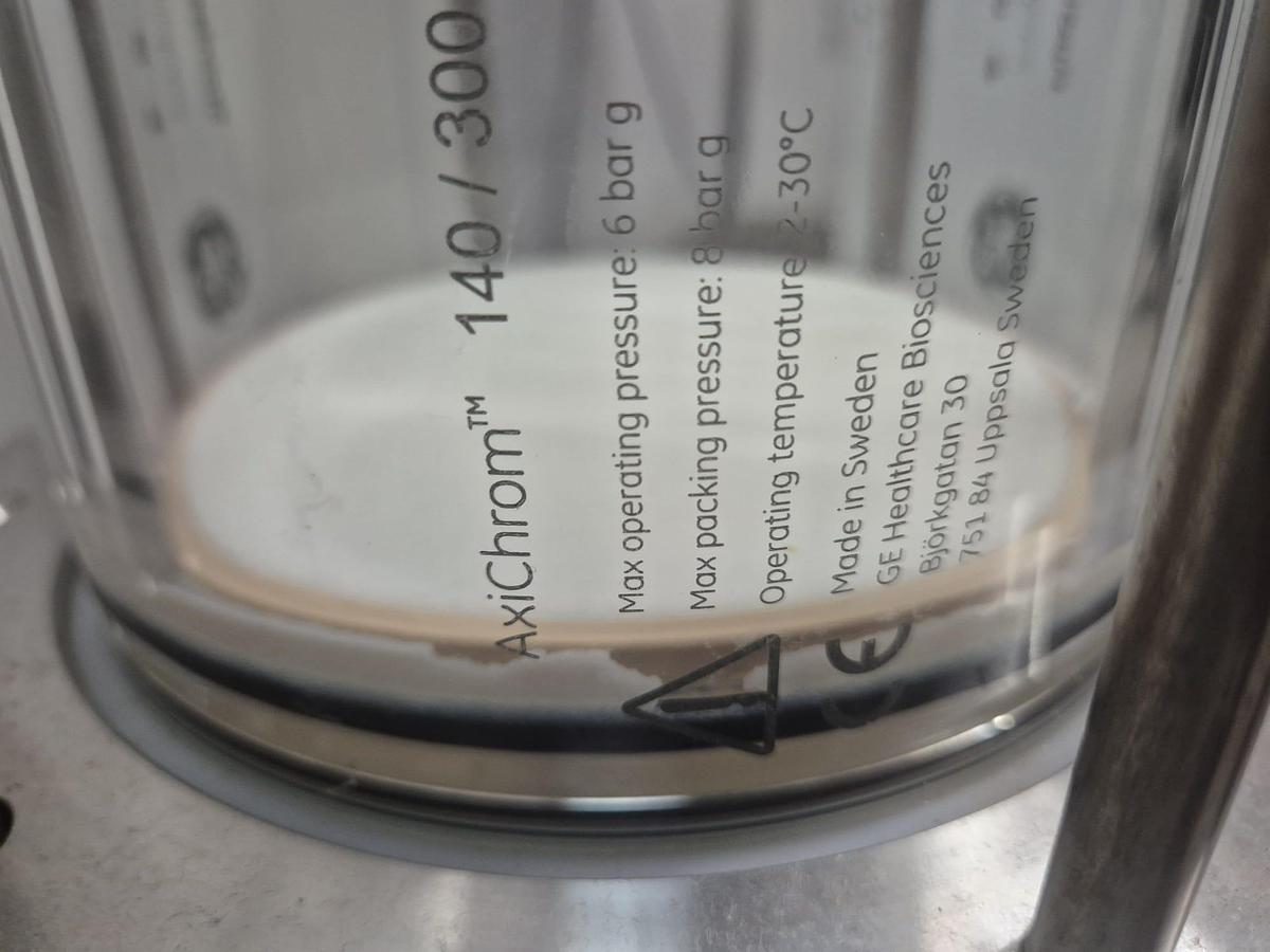 Used Axichrom 140/300 chromatography column
