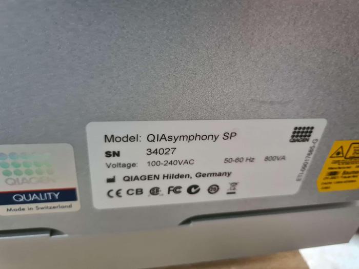 Used Qiagen QIAsymphony SP Sample Preparation Fully-Automated DNA RNA Purification