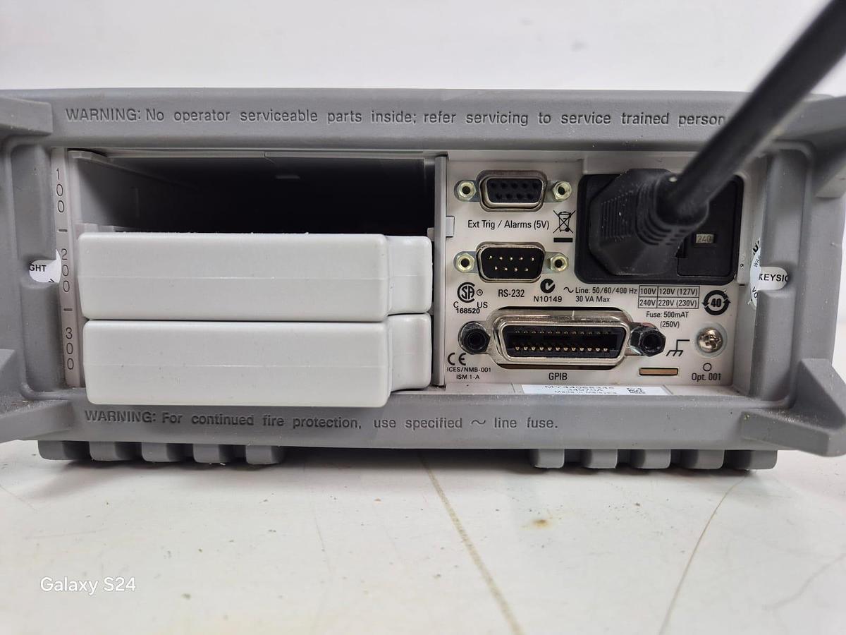 Used Agilent Data Aquisition 34970A Switch Unit