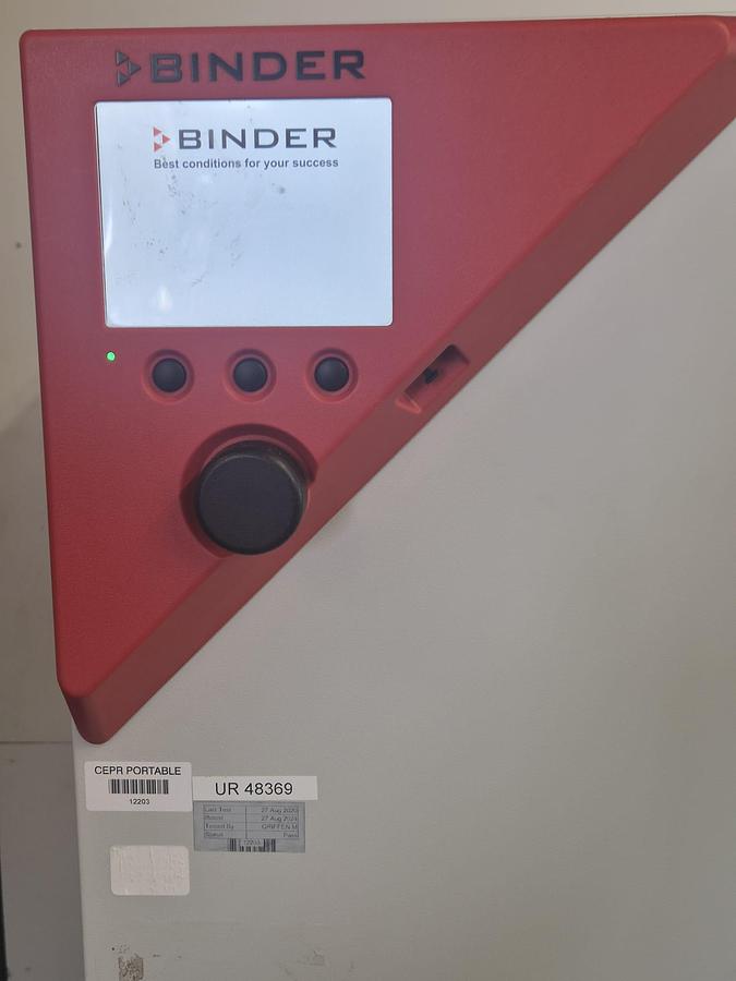 Used Binder KB 400 Cooled Incubator